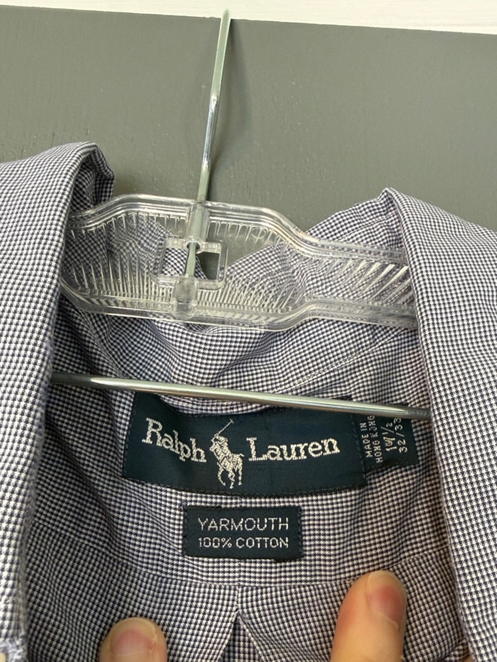 Ralph Lauren Men's Long-Sleeve Striped Button-Up Shirt - Light Blue - Picture 2 of 3